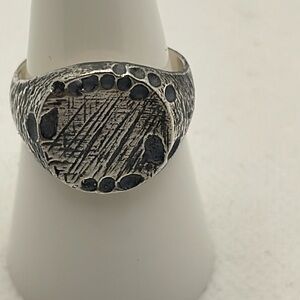 Buck Palmer Circle Signet Ring